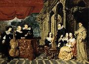 Gonzales Coques Family Portrait oil painting